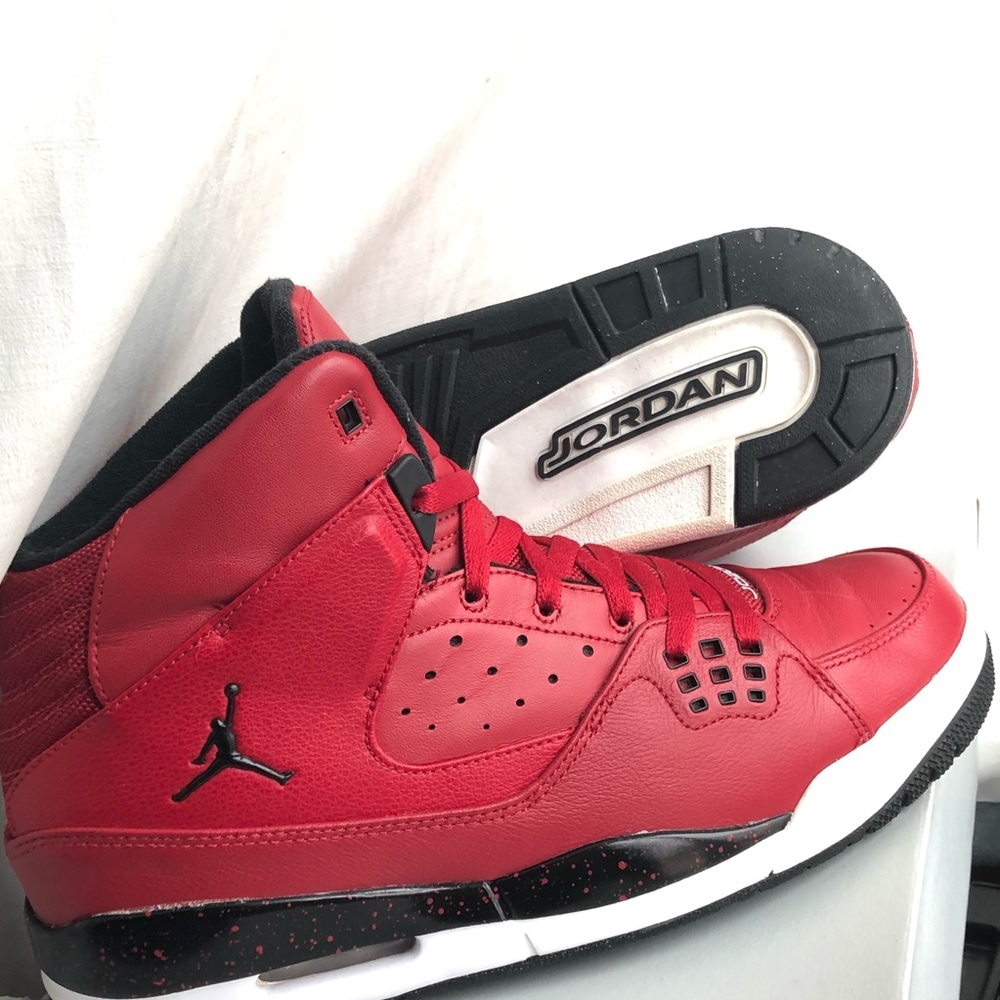 Air Jordan SC-1 High Rare Colorway! Gym Red/Black